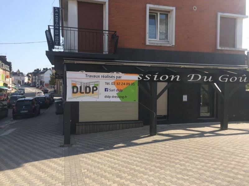 Agencement d'un magasin de commerce à Le Neubourg proche de Louviers