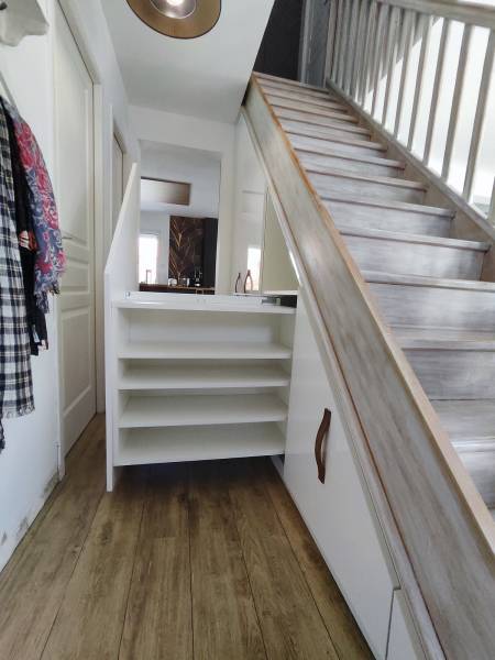 tiroir vertical pour les chaussures