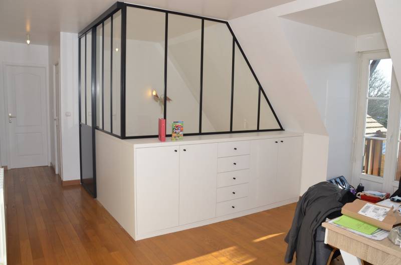 une verrière en sous pente