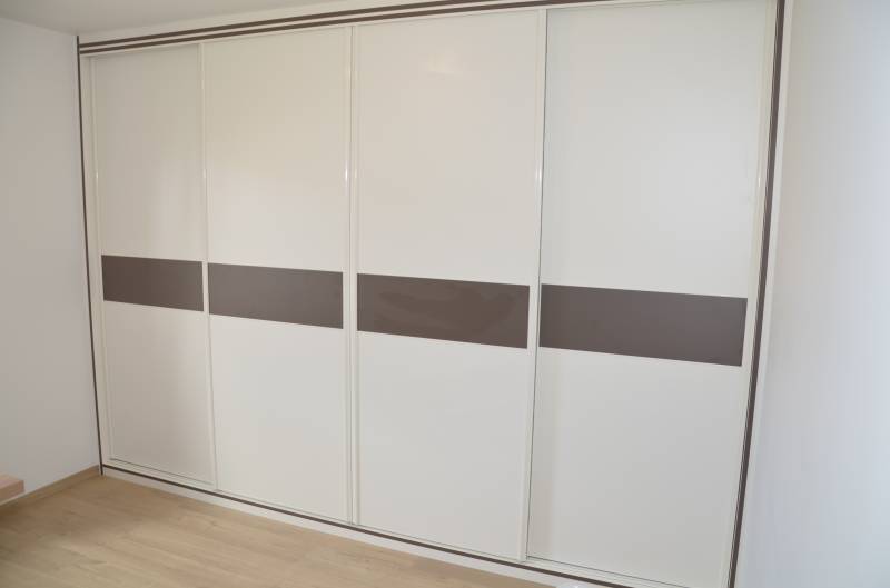 porte coulissante fermée