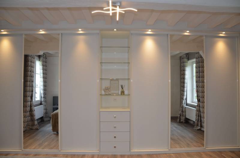 Dressing sur mesure pour chambre dans la région de Rouen et Bois guillaume